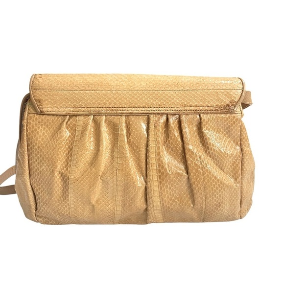 Vintage Clemente Brown Snakeskin
Bow Crossbody Bag - Picture 4 of 16